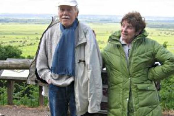 Carl Siebert und  seine Frau Simone Picciotto (Herbst 2006)